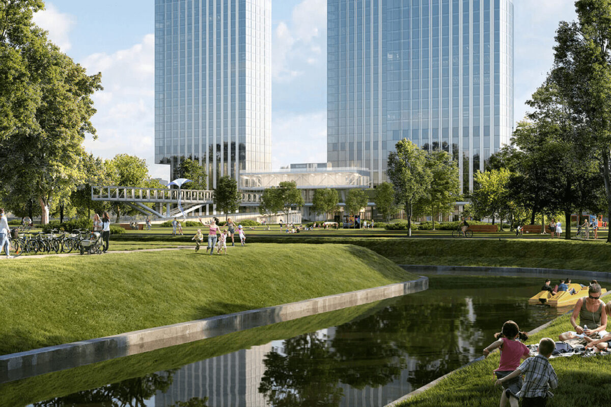 Capital Towers — набережная у комплекса